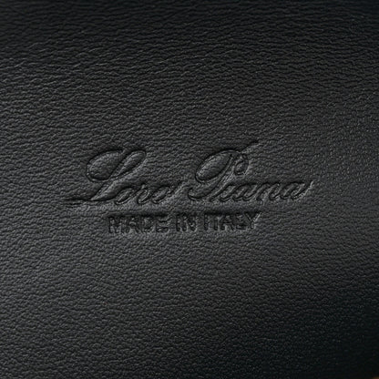 Loro Piana Grained Calfskin L19 Extra Pocket Pouch Black 6 of 10