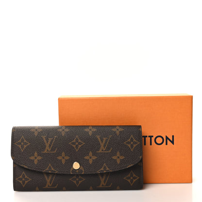 Louis Vuitton Monogram Emilie Wallet Fuchsia 7 of 7
