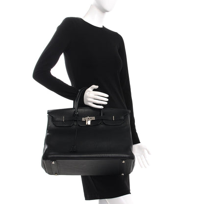 Hermes Taurillon Clemence Birkin 40 Black 2 of 31