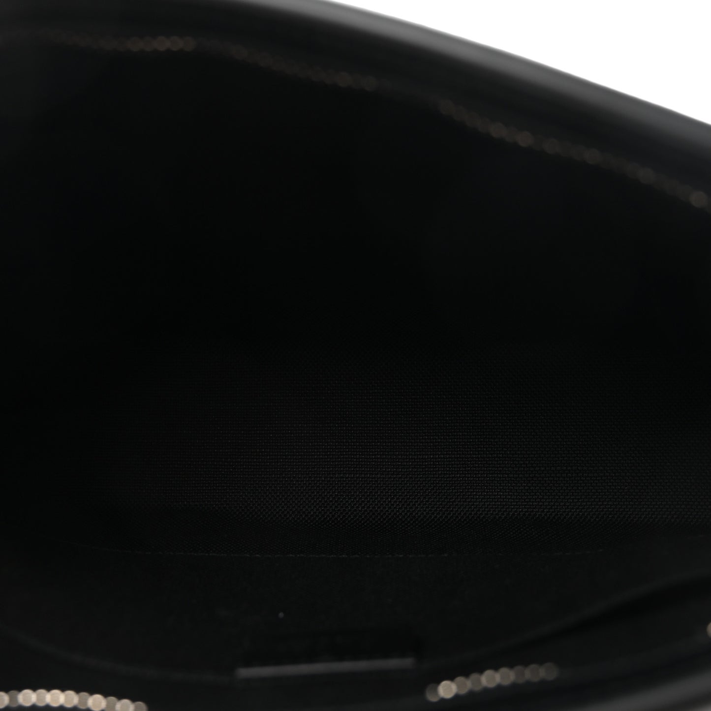 GG Supreme Monogram Selleria Calfskin Web New Web Cosmetic Case Black