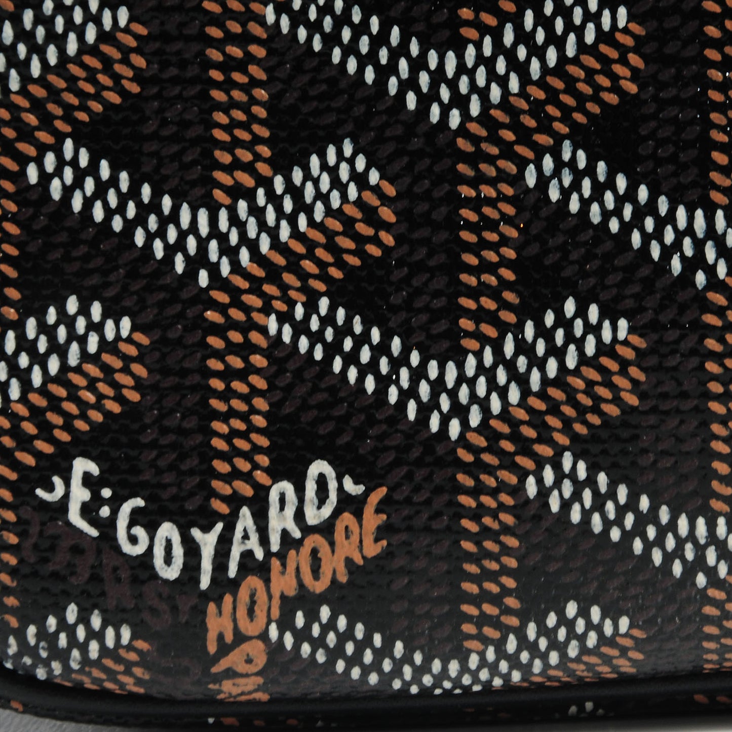 Goyardine Sac Cap Vert Black