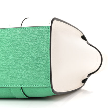 Mulberry Small Classic Silky Calfskin Mini Zipped Bayswater Lawn Green White Mulberry Green 9 of 9