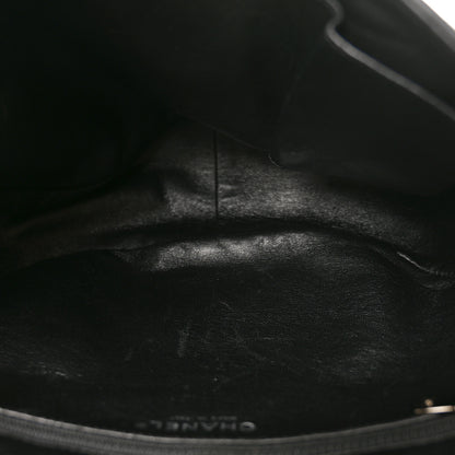Chanel Caviar Half Moon Large Flap Black 4 of 9