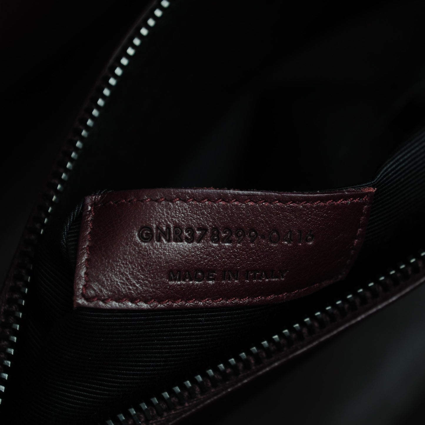 Grained Calfskin Small Classic Sac De Jour Armaranto