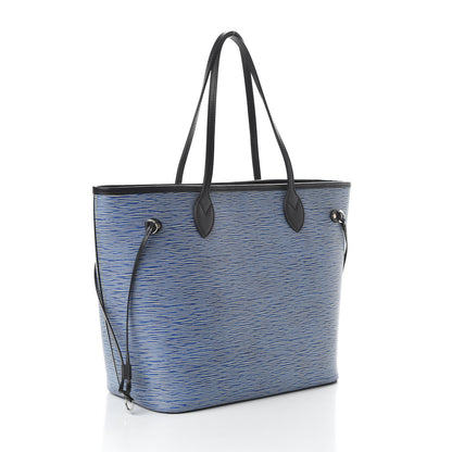 Louis Vuitton Epi Neverfull MM Denim Light 3 of 11