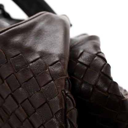 Bottega Veneta Nappa Intrecciato Medium Campana Hobo Ebano 13 of 14