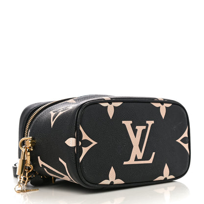Louis Vuitton Empreinte Monogram Giant Vanity PM Black Beige 4 of 10