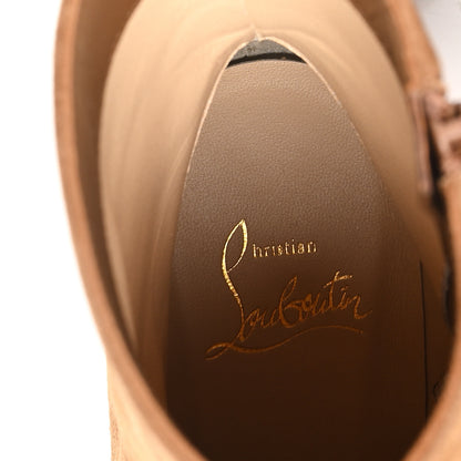 Christian Louboutin Suede Calfskin Condora Botta 85 Ankle Boots 36.5 Rhea 8 of 9