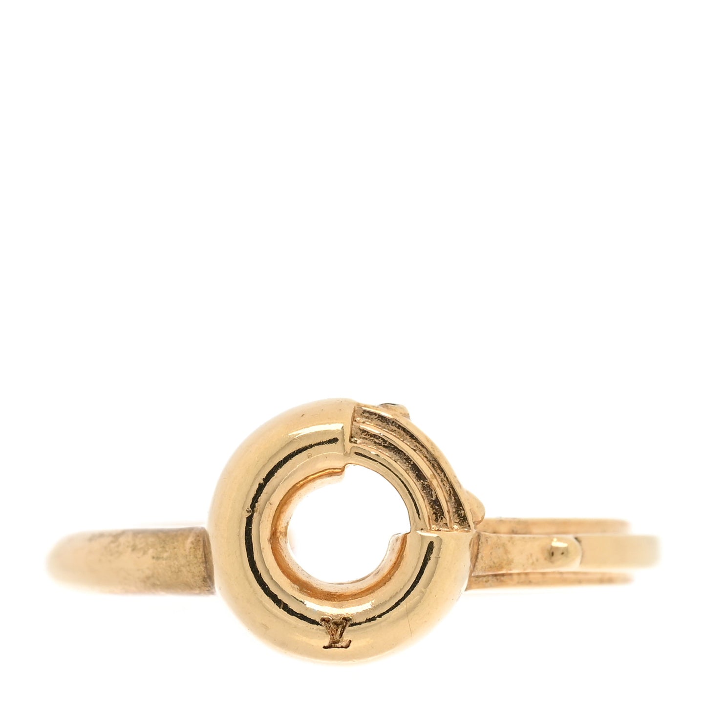 LV And Me Letter O Ring M Gold