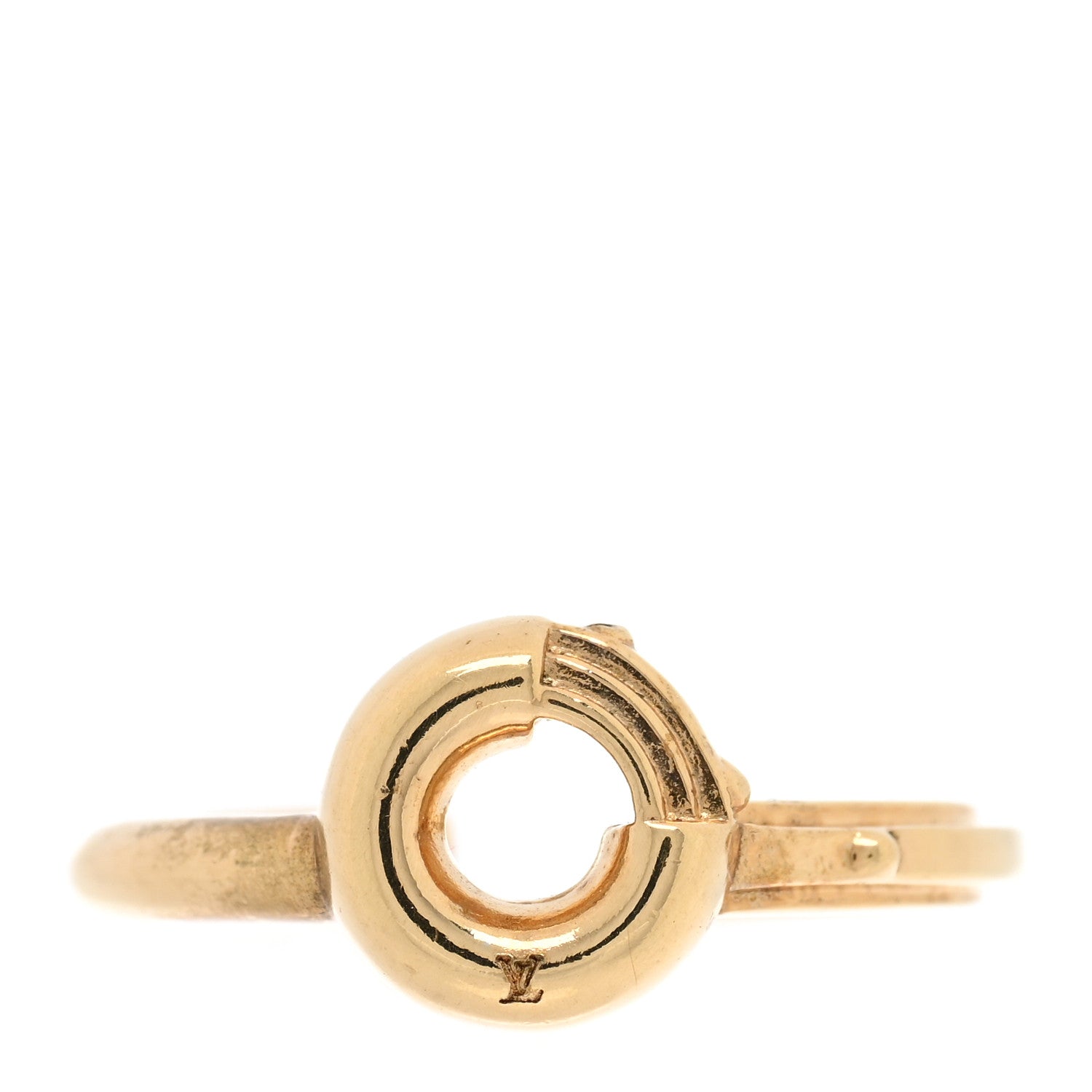 Louis Vuitton LV And Me Letter O Ring M Gold 1 of 5