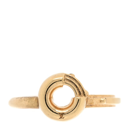 Louis Vuitton LV And Me Letter O Ring M Gold 1 of 5