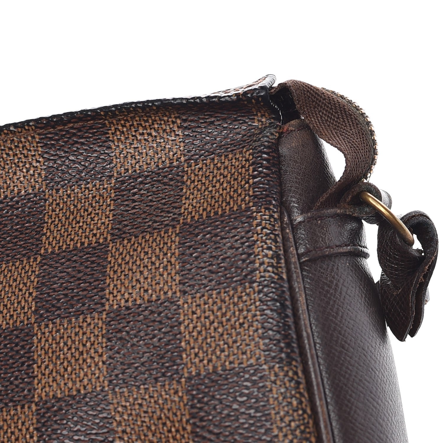 Louis Vuitton Damier Ebene Trousse Make Up Bag Pochette 10 of 18