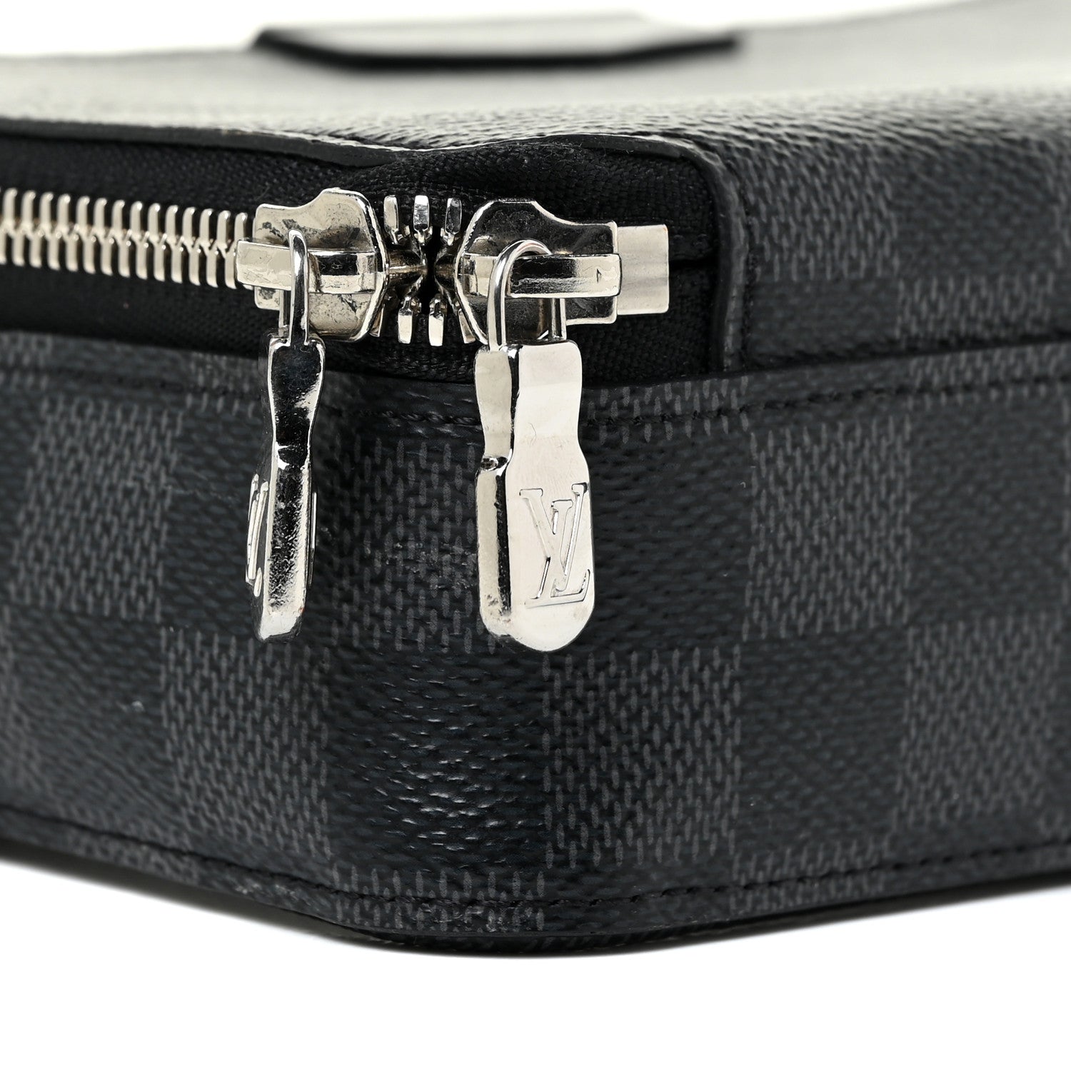 Louis Vuitton Damier Graphite Alpha Wearable Wallet 10 of 14