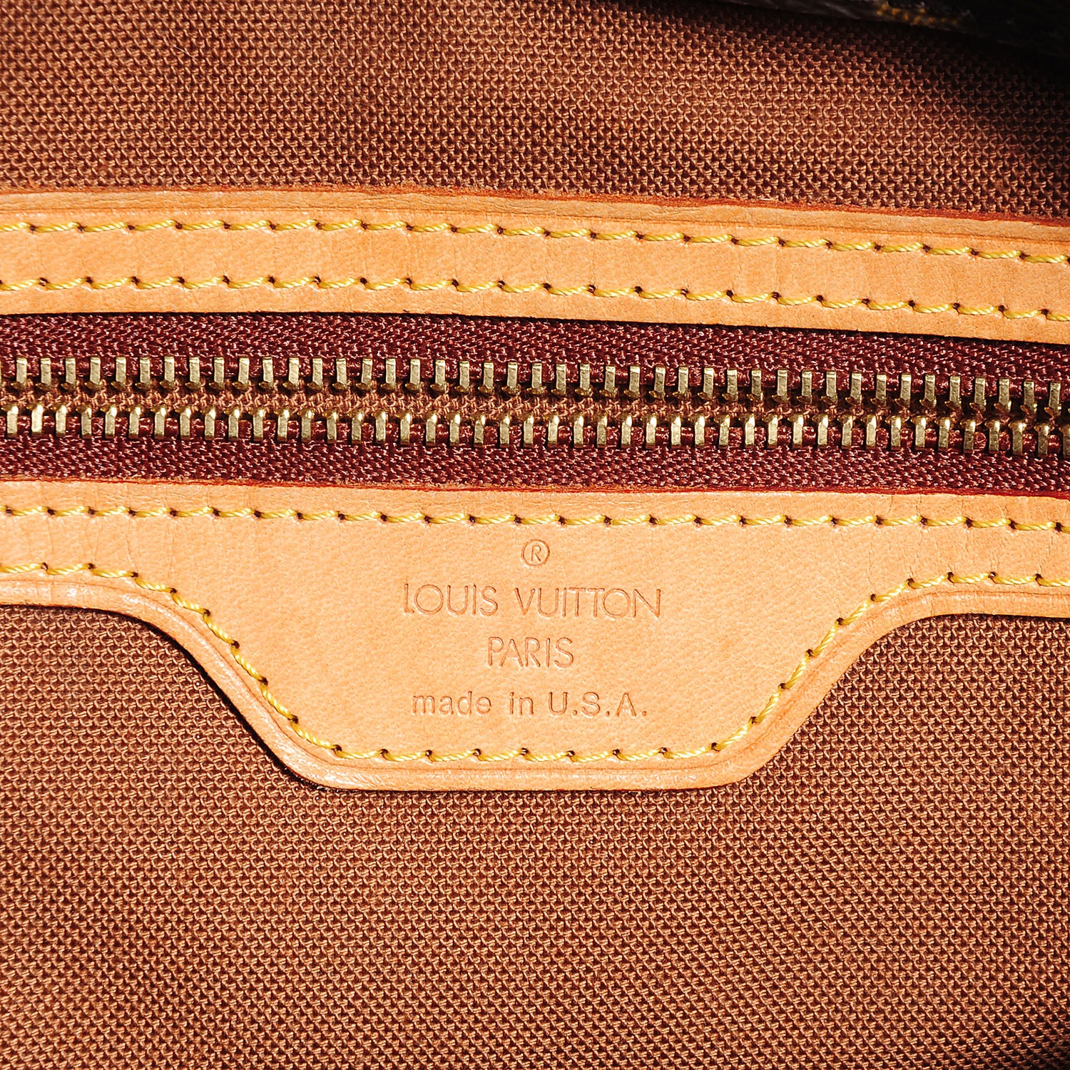 Louis Vuitton Monogram Cabas Piano 6 of 7