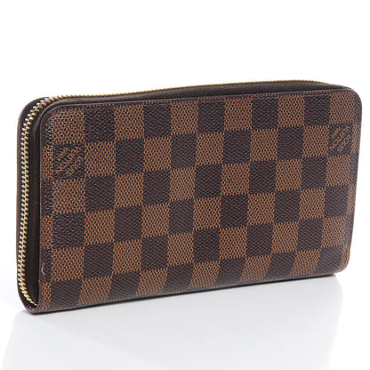 Louis Vuitton Damier Ebene Illustre Zippy Wallet Violet 3 of 8