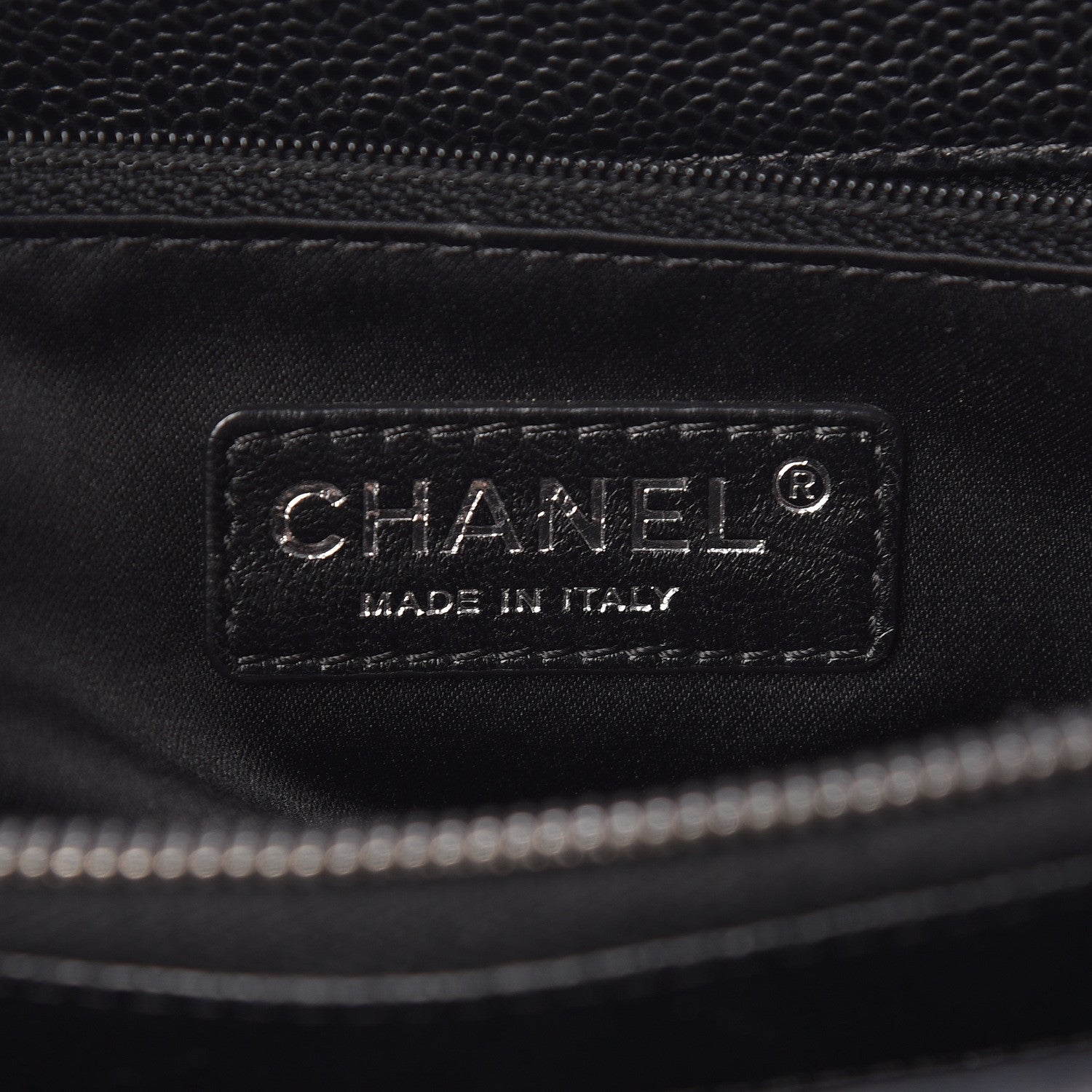 Chanel Caviar Quilted Grand Shopping Tote GST Black 6 of 13