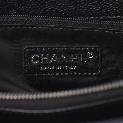 Chanel Caviar Quilted Grand Shopping Tote GST Black 6 of 13