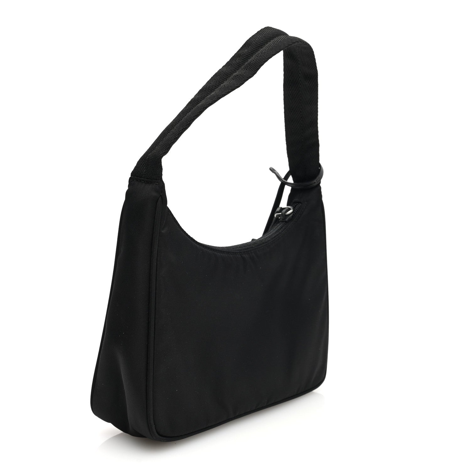 Prada Tessuto Nylon Mini Re-Edition 2000 Bag Black 3 of 9
