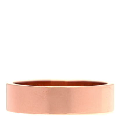 Hermes 18K Rose Gold Diamond PM Kelly Ring 53 6.25 3 of 5