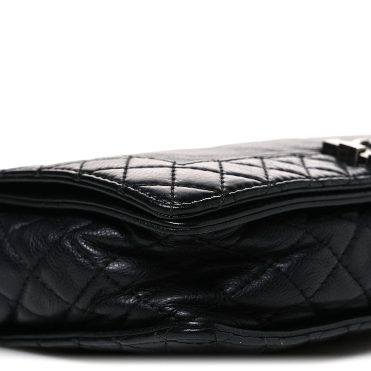 Calfskin New Medium Boy Reverso Flap Black