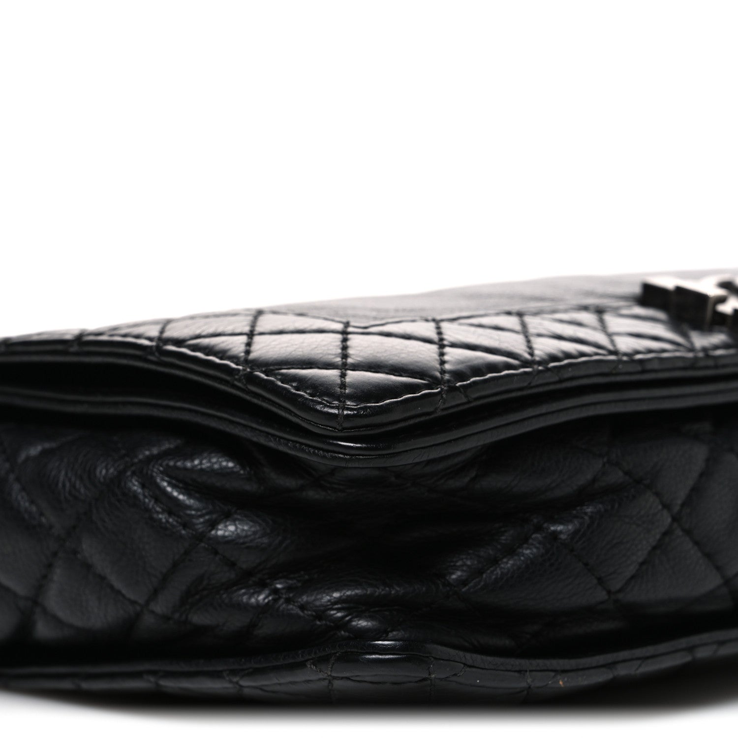 Chanel Calfskin New Medium Boy Reverso Flap Black 9 of 10