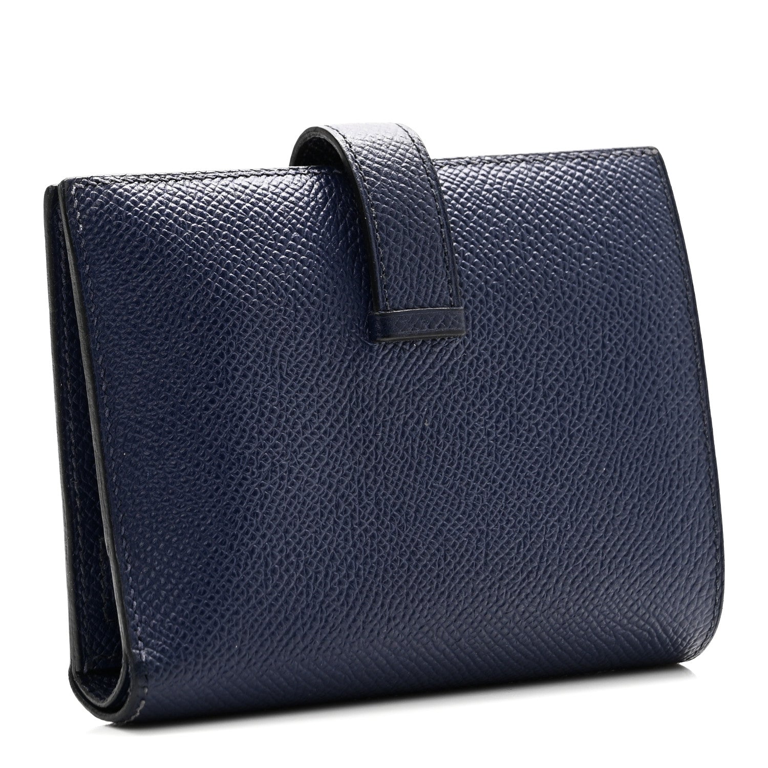 Hermes Epsom Bearn Compact Wallet Bleu Saphir 4 of 8