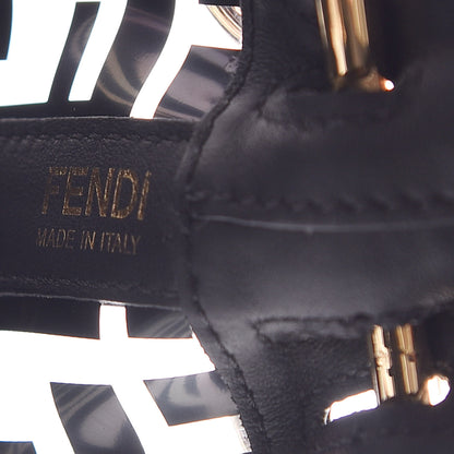 Fendi TPU FF Vitello Grace F is Fendi Mini Mon Tresor Bucket Bag Black 8 of 9