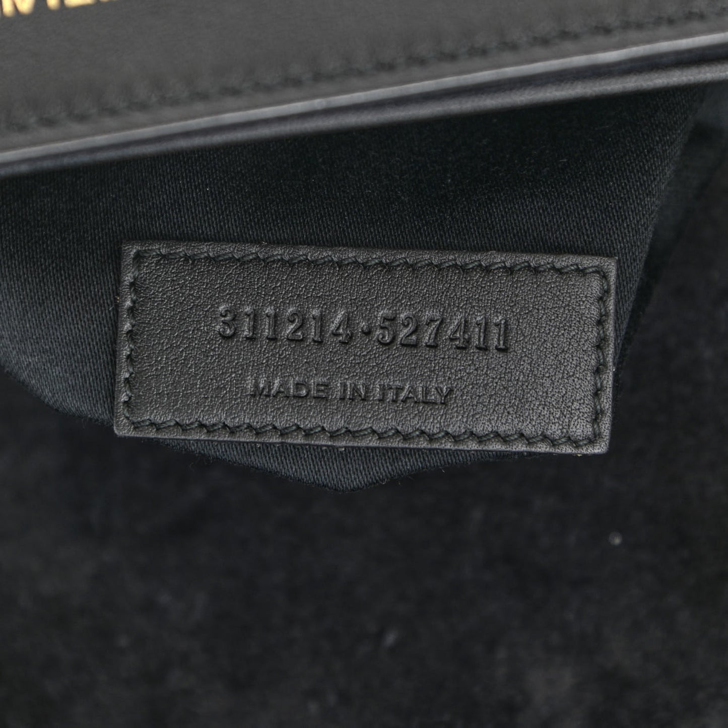 Calfskin Classic Y Satchel Black