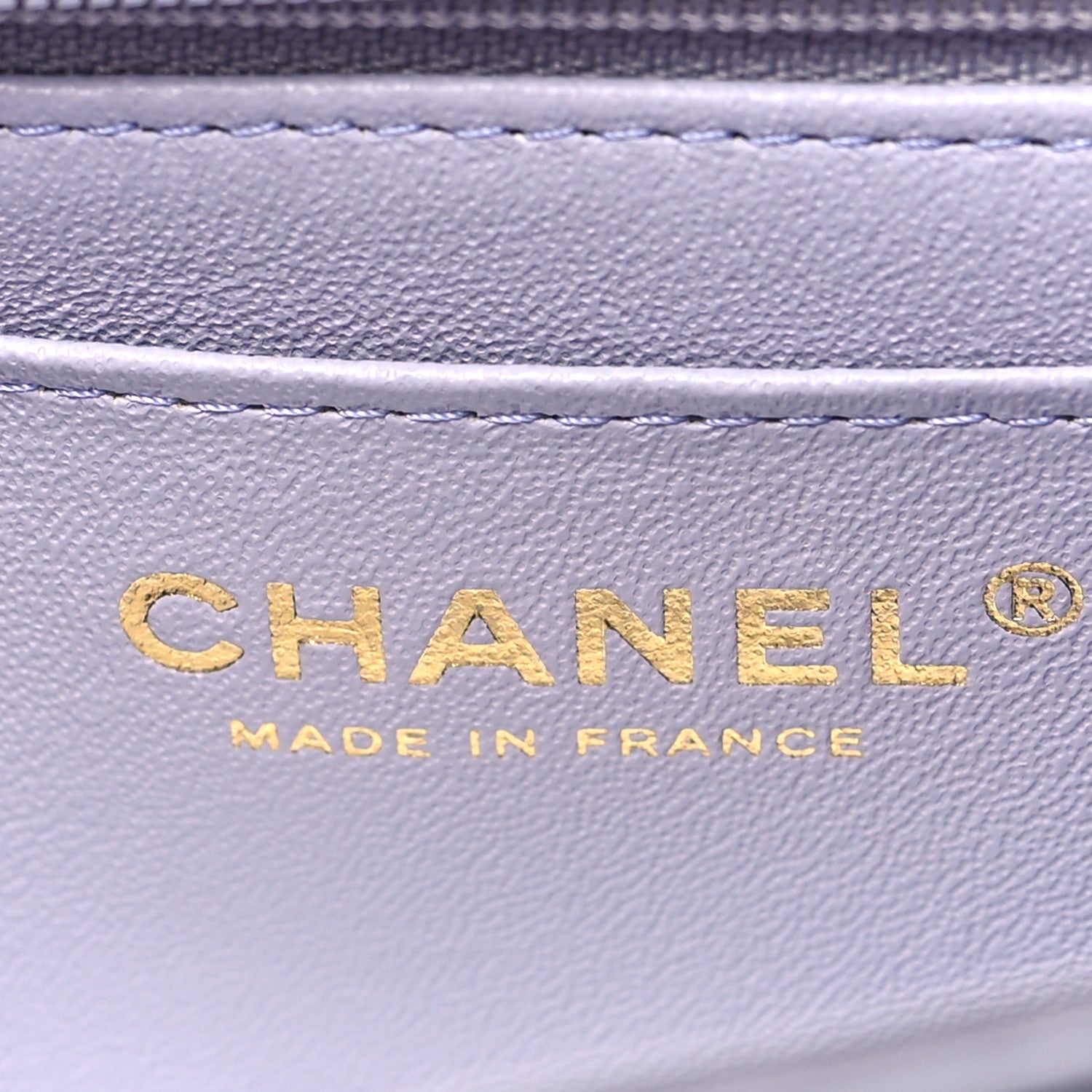 Chanel Lambskin Quilted Mini Top Handle Rectangular Flap Light Purple 6 of 10