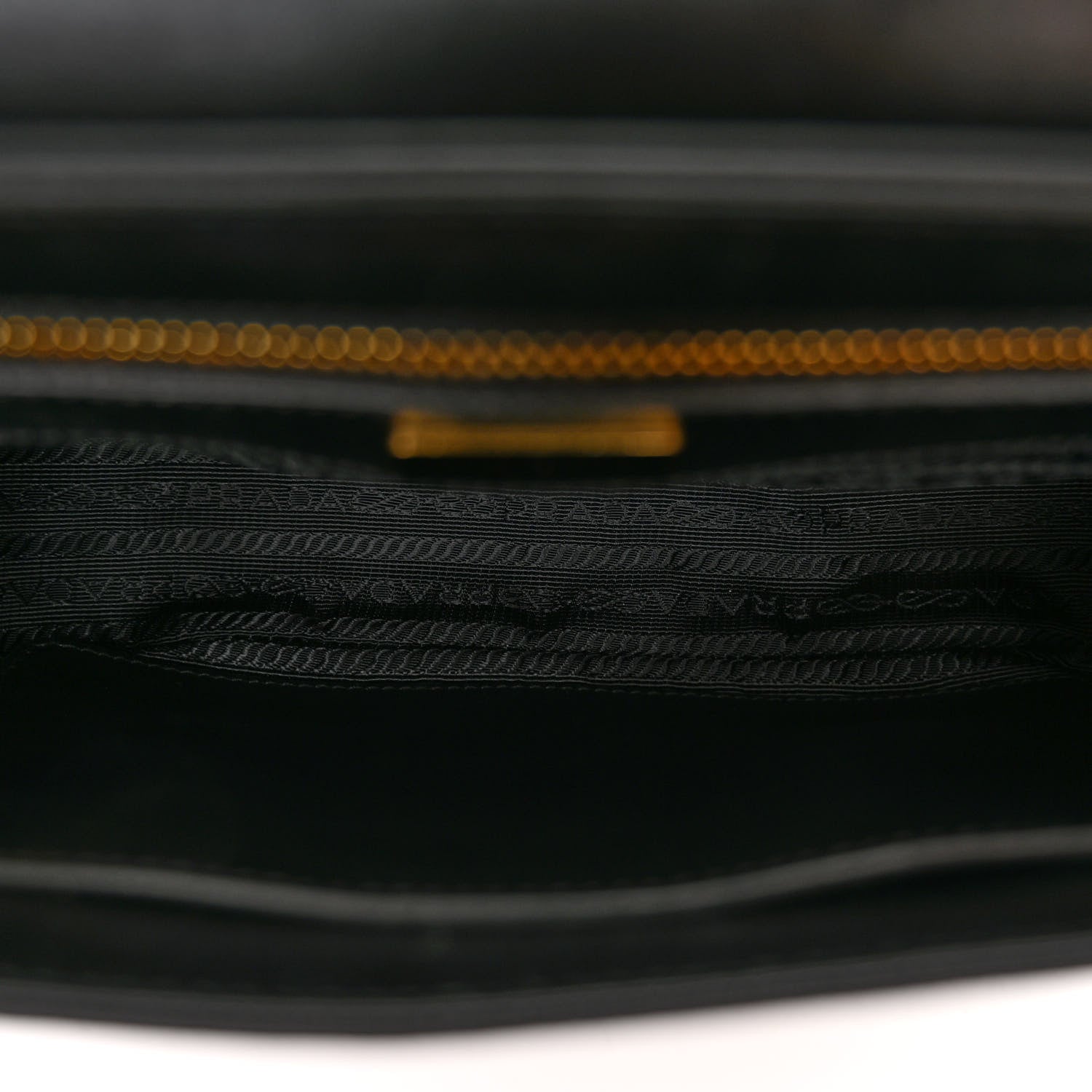Prada Saffiano Flap Crossbody Black 5 of 12