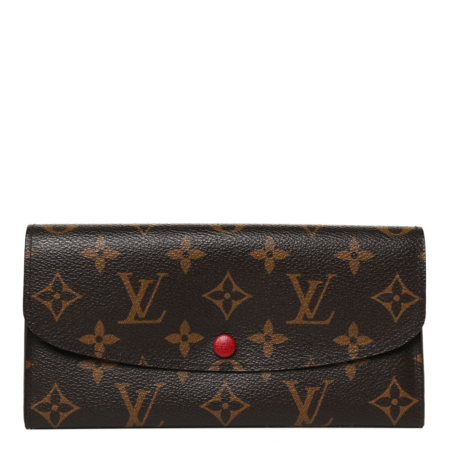 Monogram Emilie Wallet Rouge