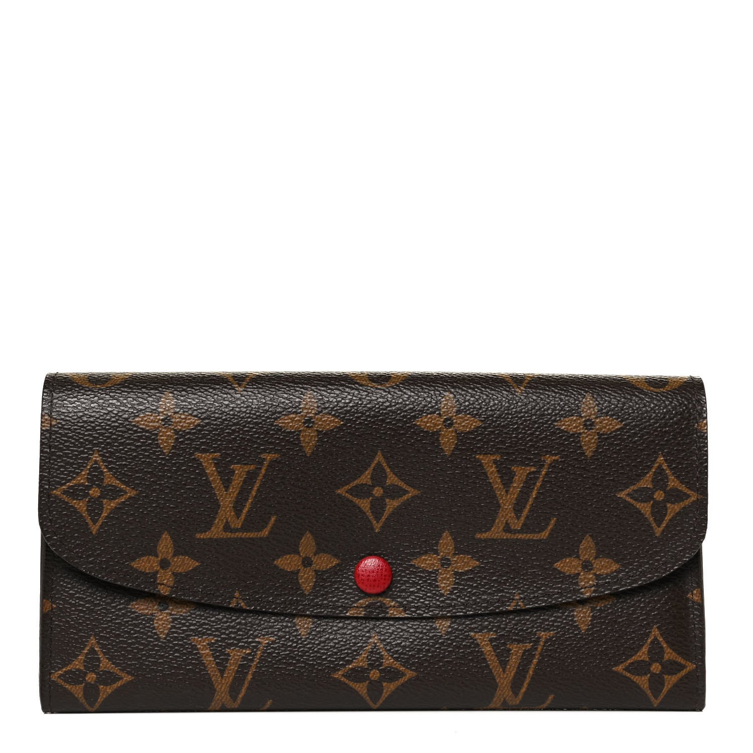 Louis Vuitton Monogram Emilie Wallet Rouge 1 of 12
