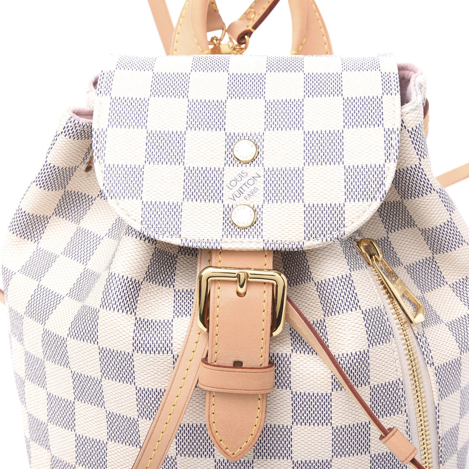 Louis Vuitton Damier Azur Sperone BB Backpack 5 of 9