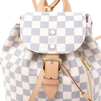 Louis Vuitton Damier Azur Sperone BB Backpack 5 of 9