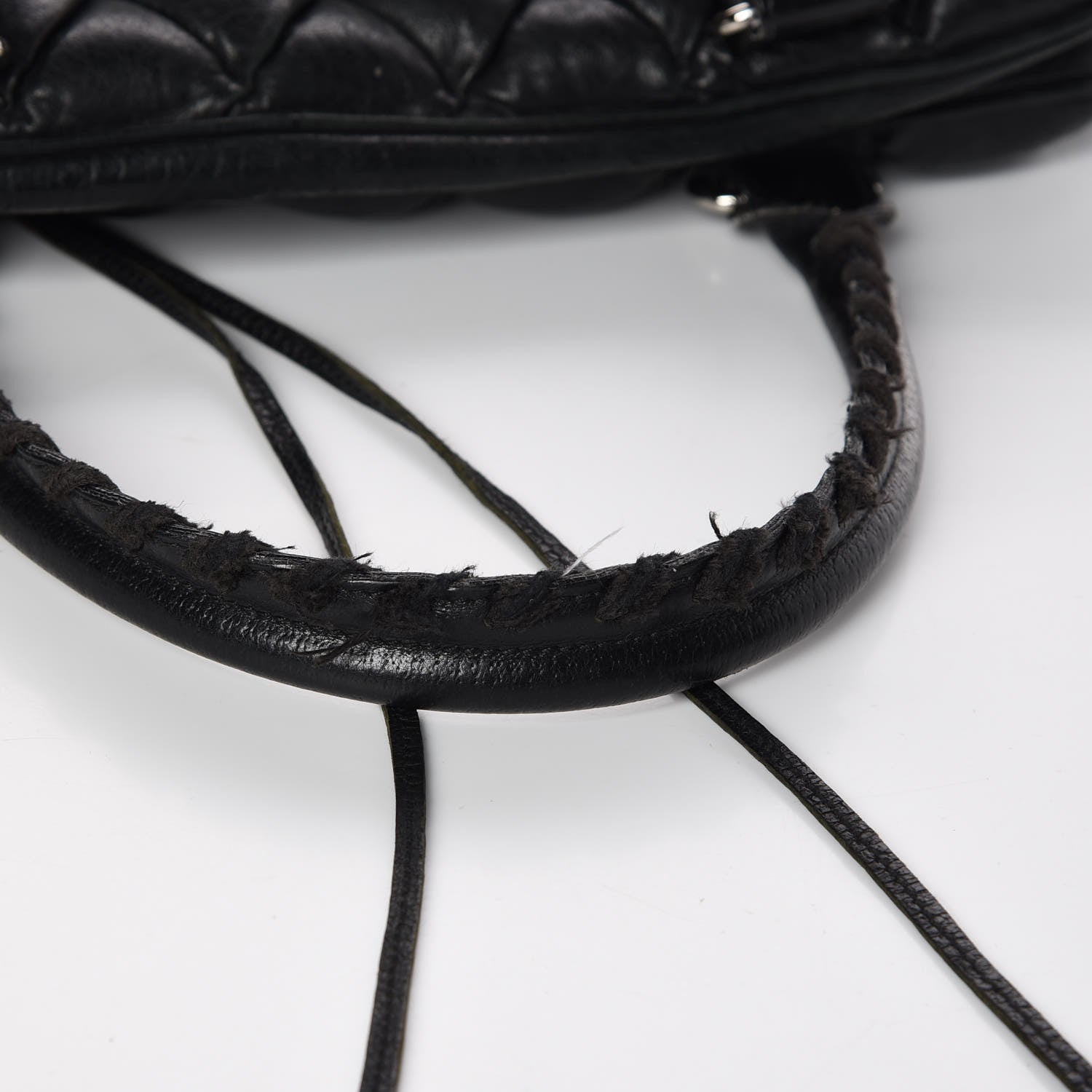 Balenciaga Chevre Quilted Matelasse MM Black 10 of 14