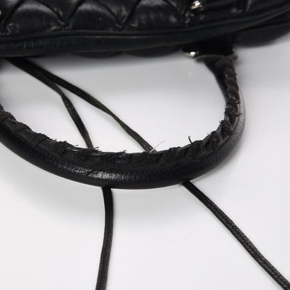 Balenciaga Chevre Quilted Matelasse MM Black 10 of 14