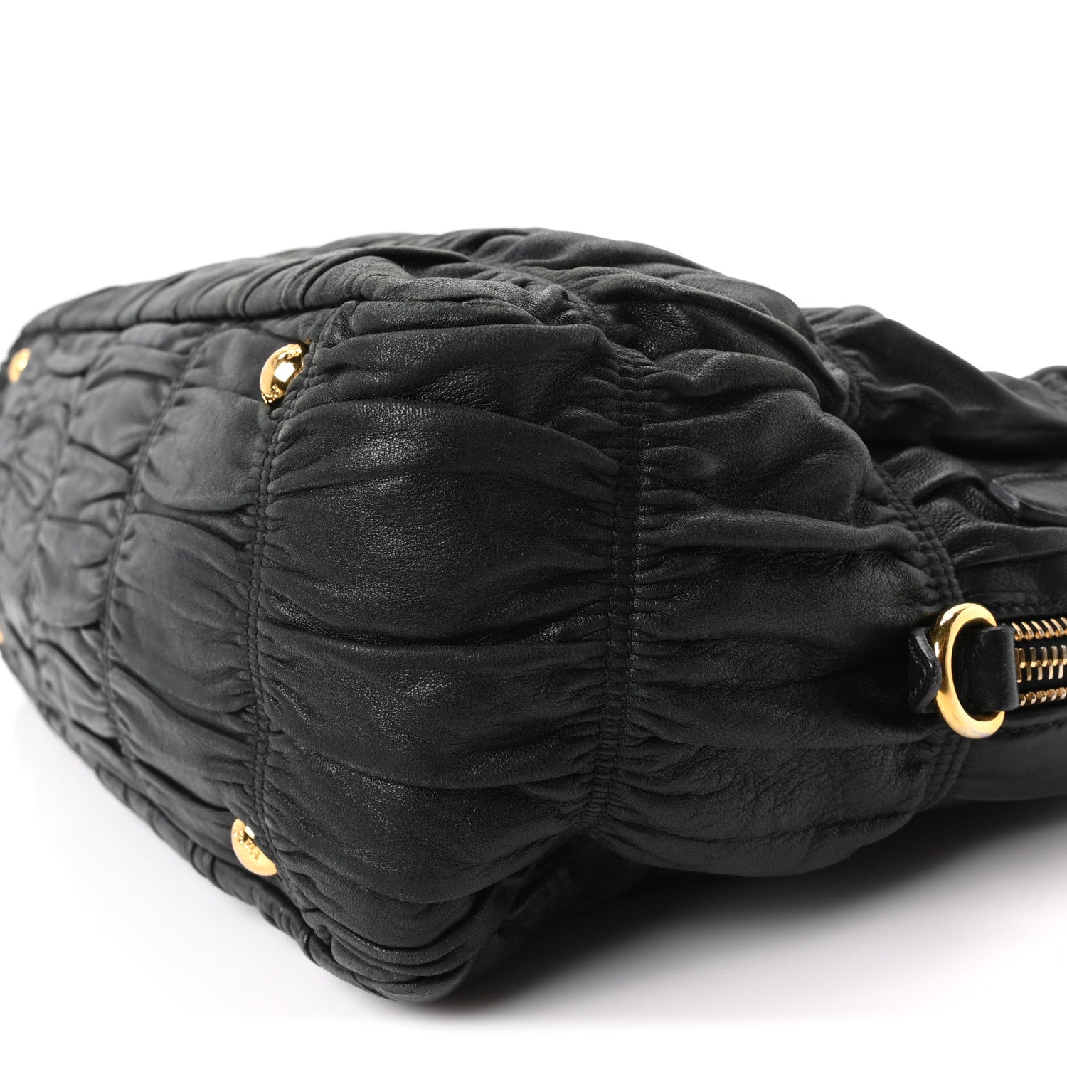 Prada Nappa Gaufre Tote Black 10 of 10