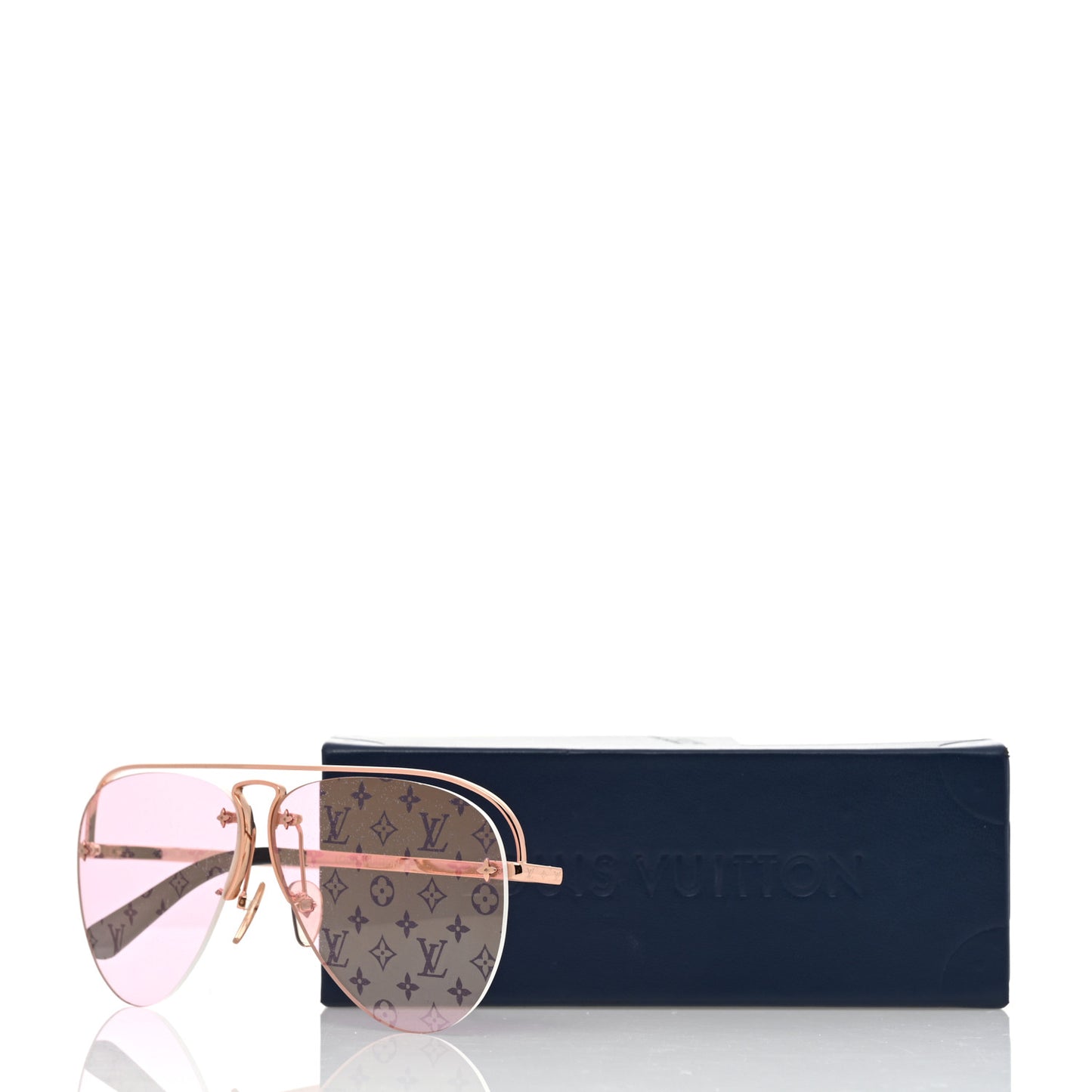 Monogram Grease Gradient Sunglasses Z1044W Aubergine
