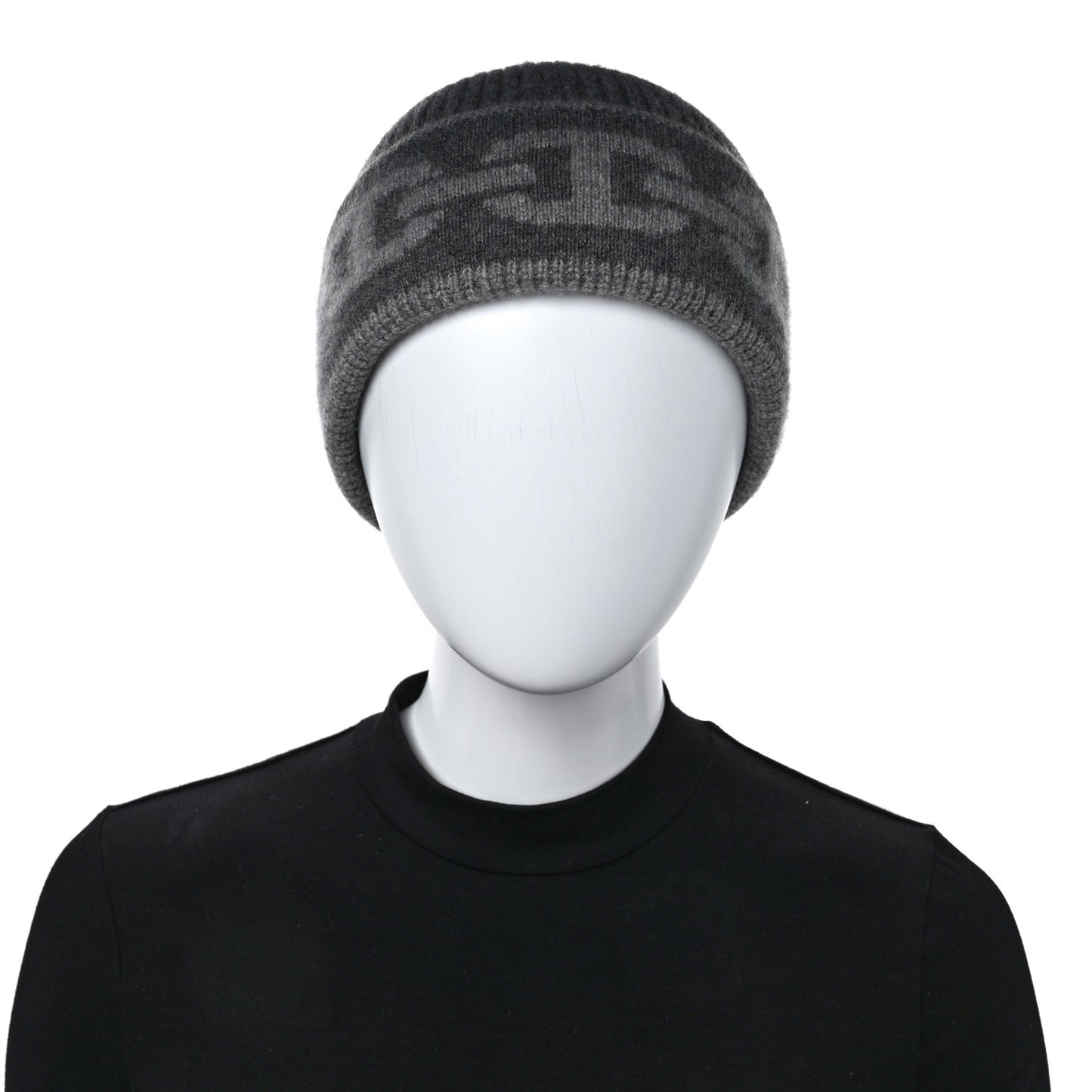 Cashmere Knit Heaven Beanie M Charbon Flanelle