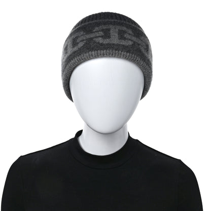 Hermes Cashmere Knit Heaven Beanie M Charbon Flanelle 3 of 4