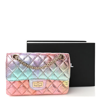 Chanel Metallic Goatskin Quilted Mini 2.55 Reissue Flap Multicolor 11 of 11