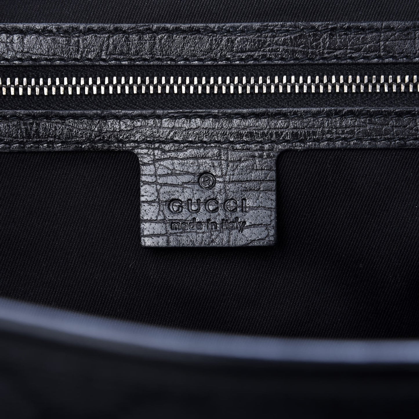 Monogram Bamboo Bullet Bag Black