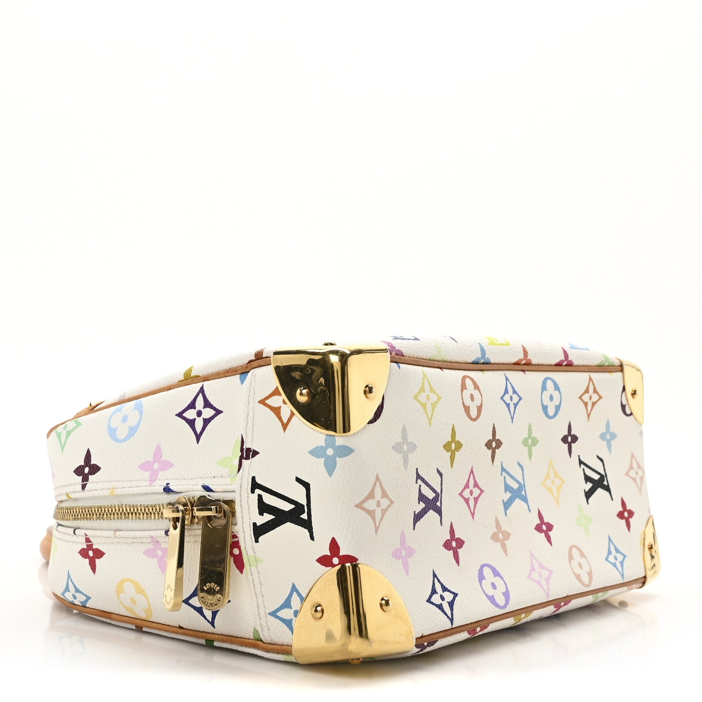 Monogram Multicolor Trouville White