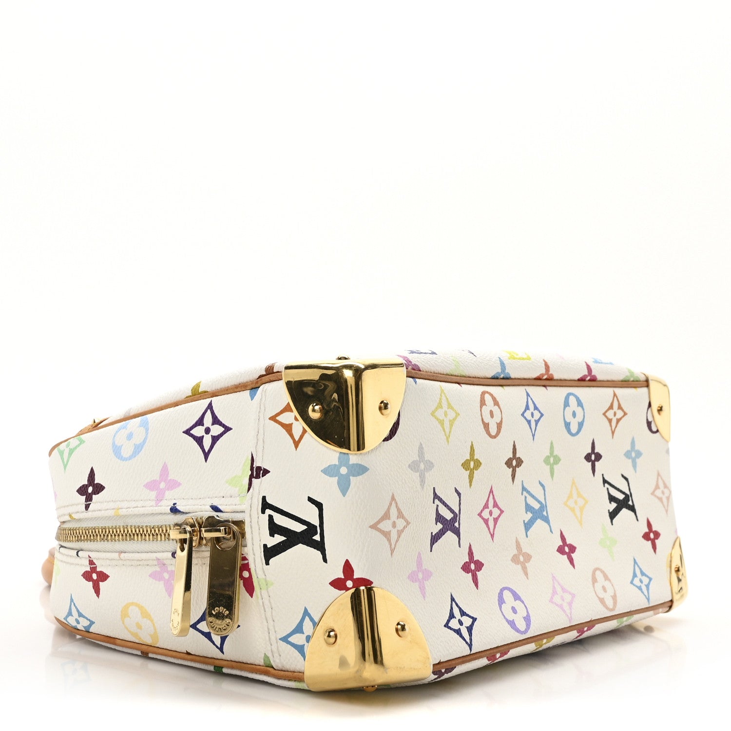 Louis Vuitton Monogram Multicolor Trouville White 4 of 9
