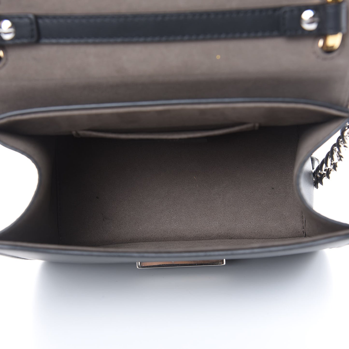 Vitello Century Opaco F is Fendi Small Kan I Shoulder Bag Black
