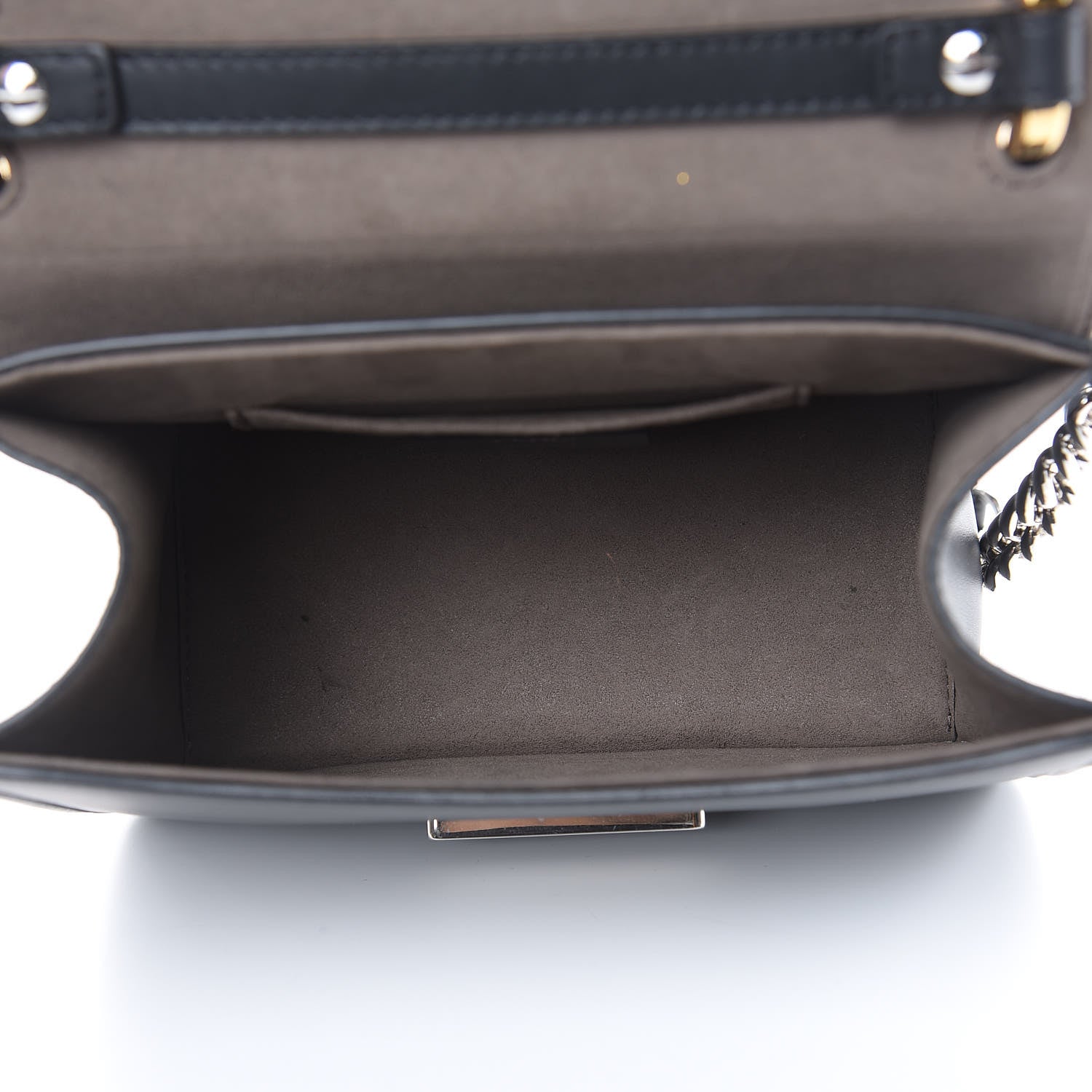 Fendi Vitello Century Opaco F is Fendi Small Kan I Shoulder Bag Black 5 of 11