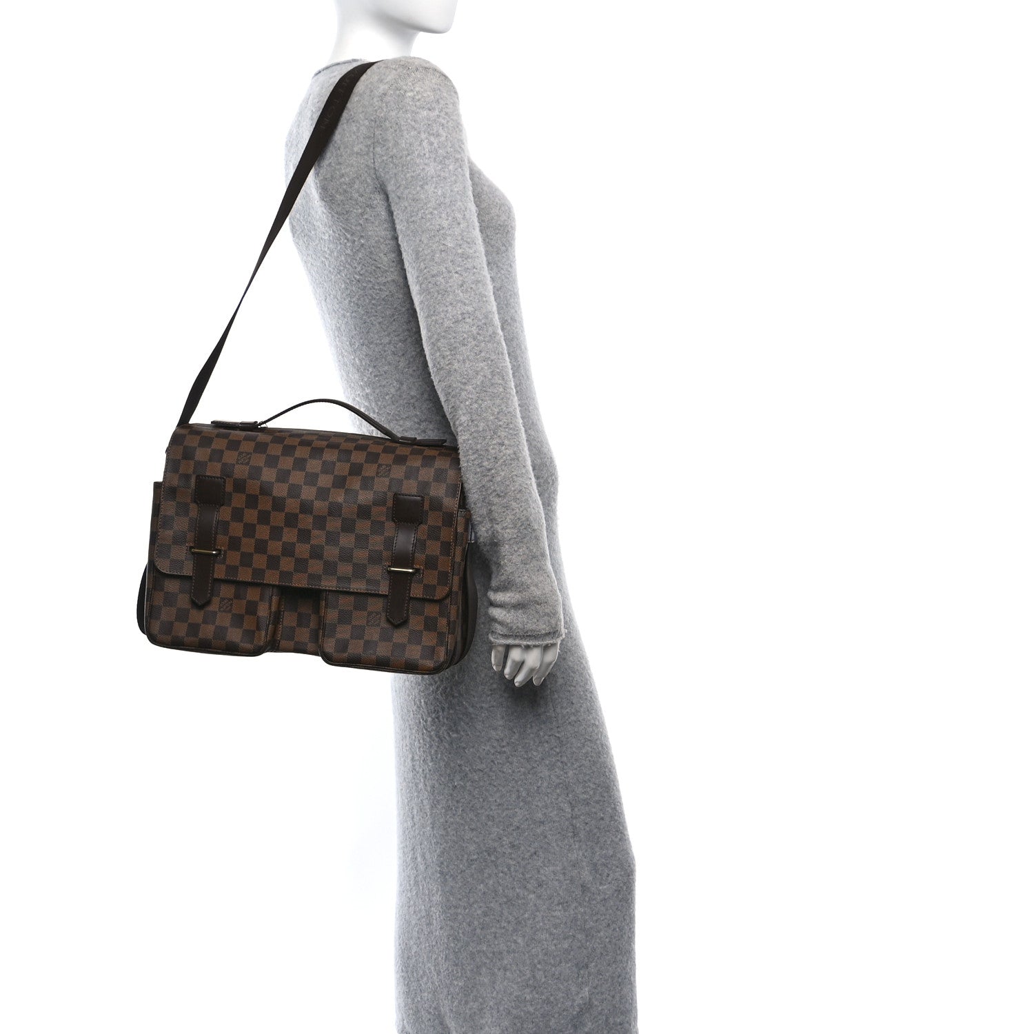 Louis Vuitton Damier Ebene Broadway Messenger Bag 2 of 9