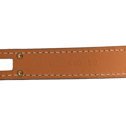 Hermes Epsom Kelly Double Tour Bracelet Gris Meyer 5 of 7
