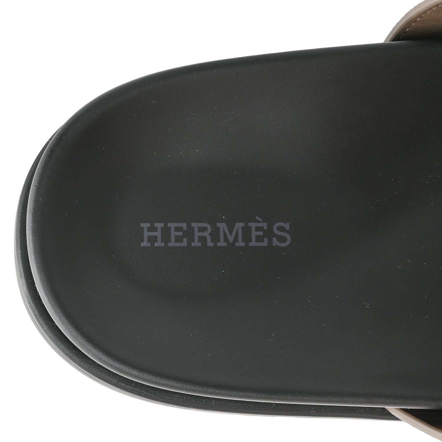 Hermes Epsom Womens Chypre Sandals 40 Etoupe 8 of 9