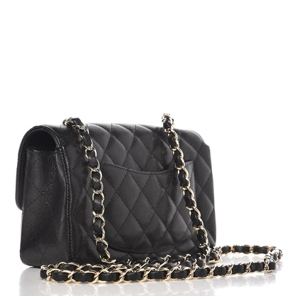 Chanel Caviar Quilted Mini Rectangular Flap Black 3 of 8